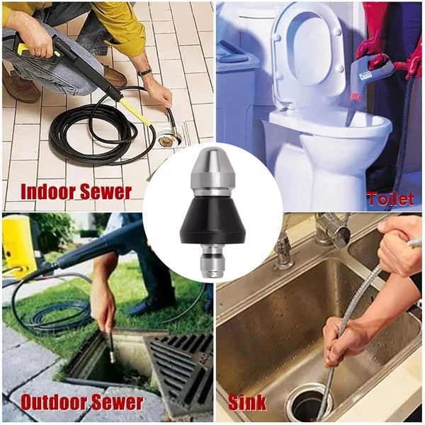 FlowThrust™ - Sewer Cleaning High-pressure Nozzle