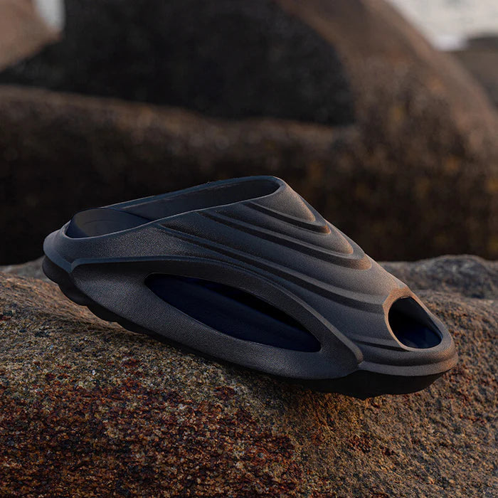 WaveWalk™ - Unisex Non-Slip Cushioned Sporty Beach Sandals with Thick Sole