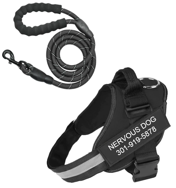 ComfortGrip™ - Personalized No Pull Dog Harness + FREE Strong Reflective Dog Leash Worth $20