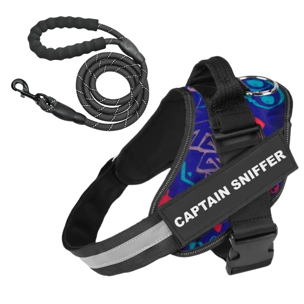 ComfortGrip™ - Personalized No Pull Dog Harness + FREE Strong Reflective Dog Leash Worth $20